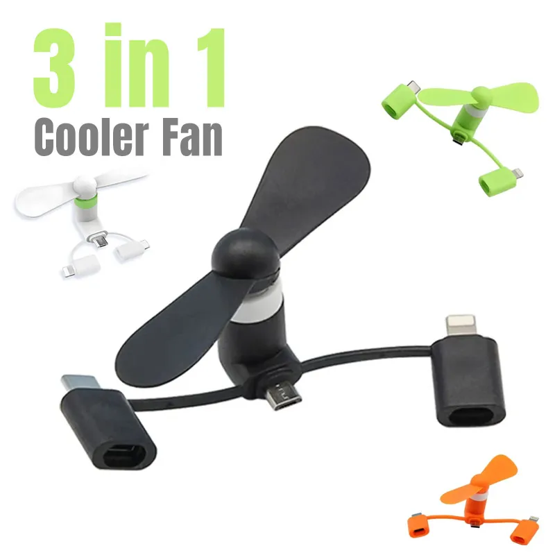 Power Banks - Ventilateur USB créatif Mini ventilateur Android