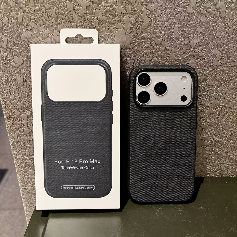 Liquid Silicone Magnetic Phone Case - Coque de téléphone magnétique en tissu