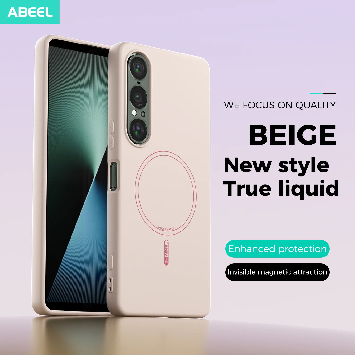 Coque de téléphone magnétique  - Liquid Silicone Magnetic Phone Case avis et prix