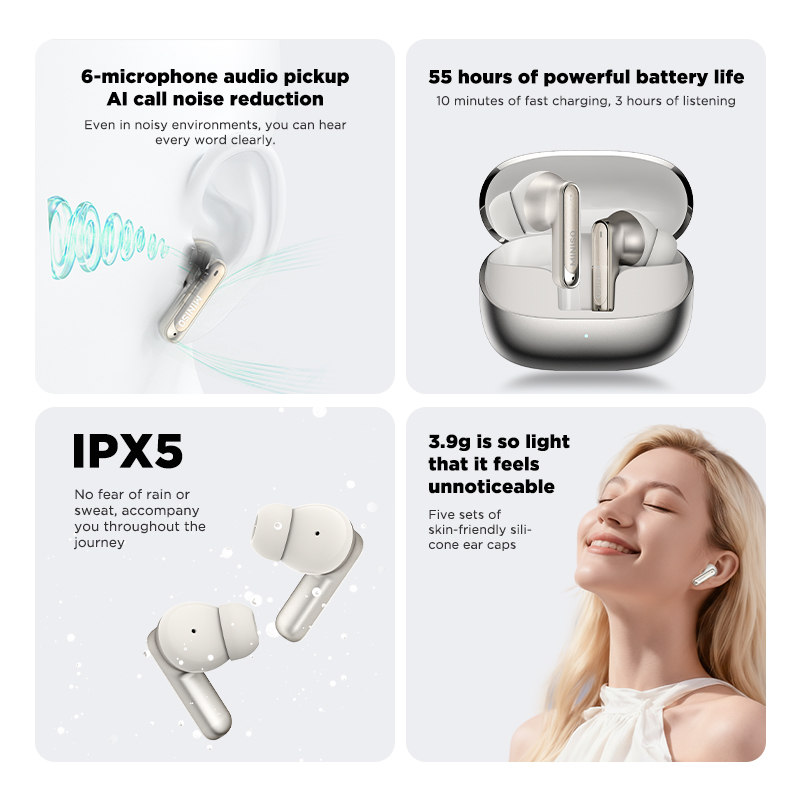 Écouteurs Bluetooth MINISO MS1 - Earphones avis et prix