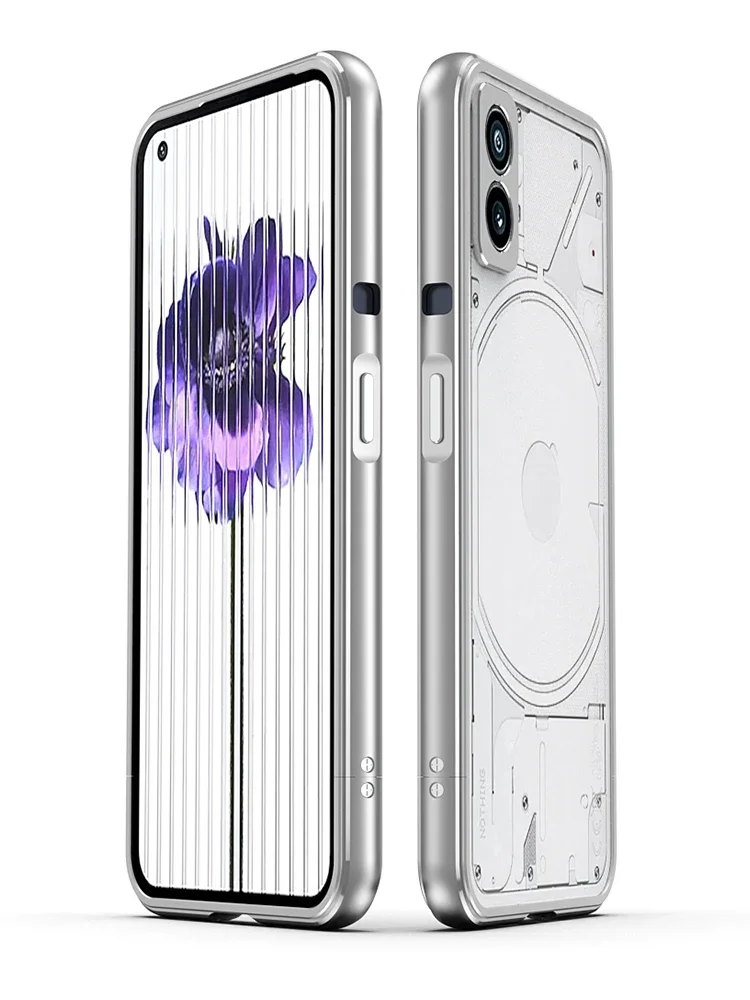 Pour rien téléphone 2 étui 1 u - Metal Bumper Aluminum Frame Case avis et prix